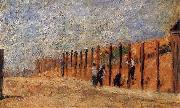 Georges Seurat Piling Farmer oil painting artist